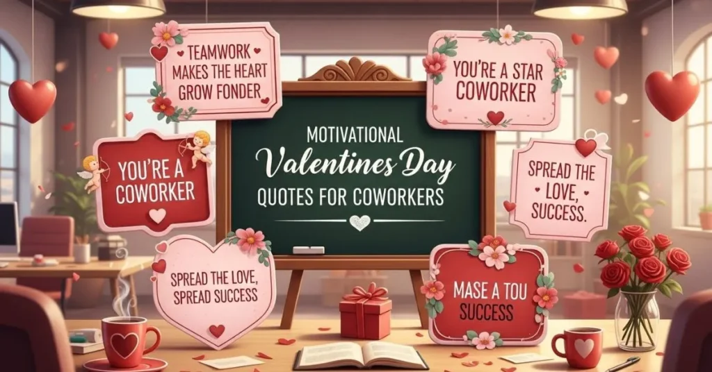 Motivational Valentines Day Quotes for Coworkers 
