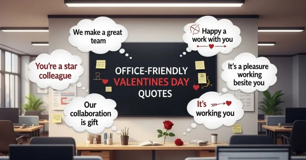 Office-Friendly Valentines Day Quotes