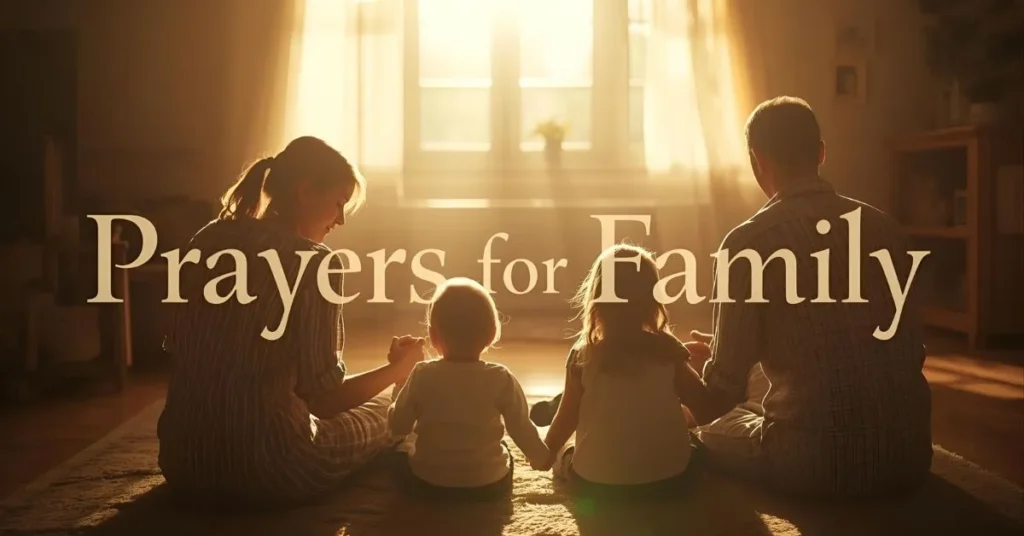 Prayers for Family Quotes