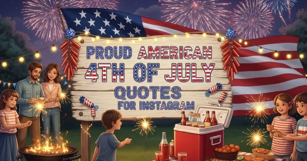 Proud American 4th of July Quotes for Instagram