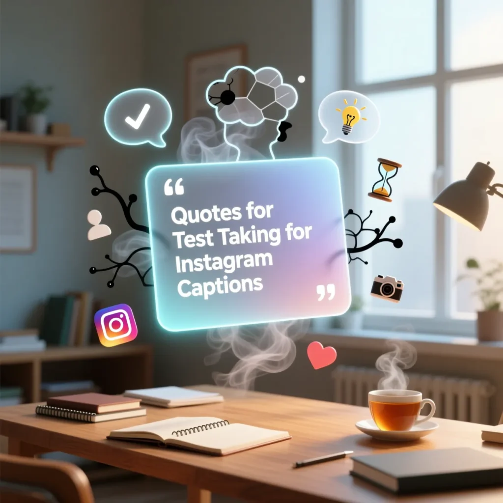 Quotes for Test Taking for Instagram Captions