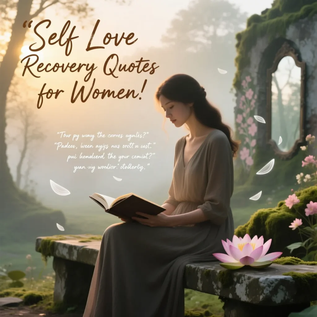Self Love Recovery Quotes for Women
