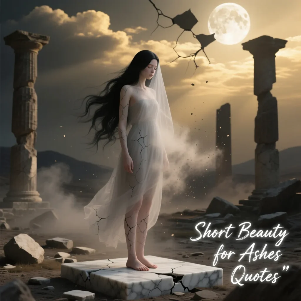 Short Beauty for Ashes Quotes 