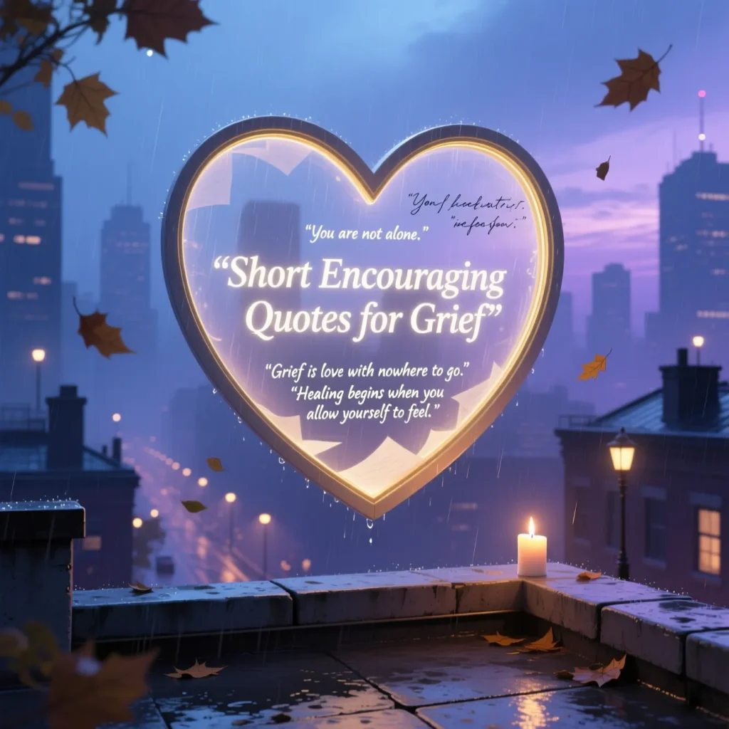 Short Encouraging Quotes for Grief