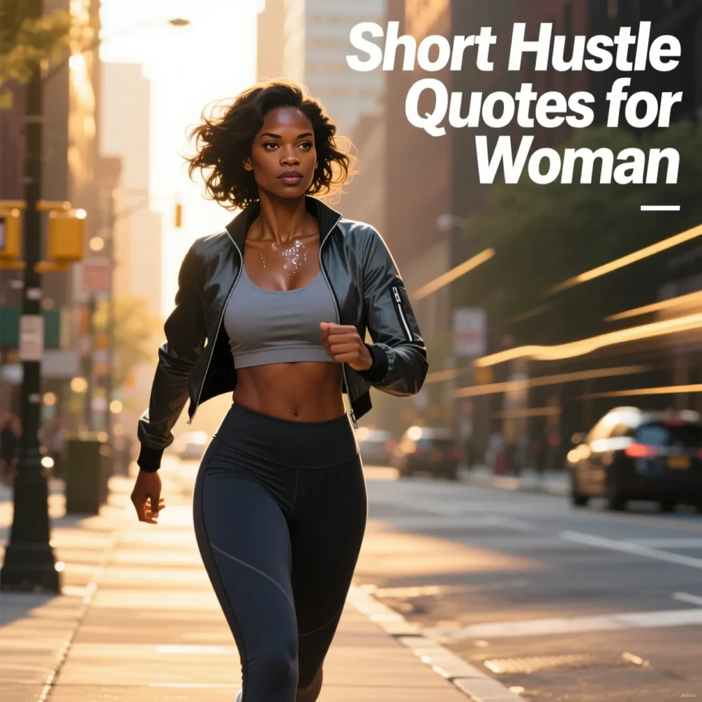 Short Hustle Quotes for Woman