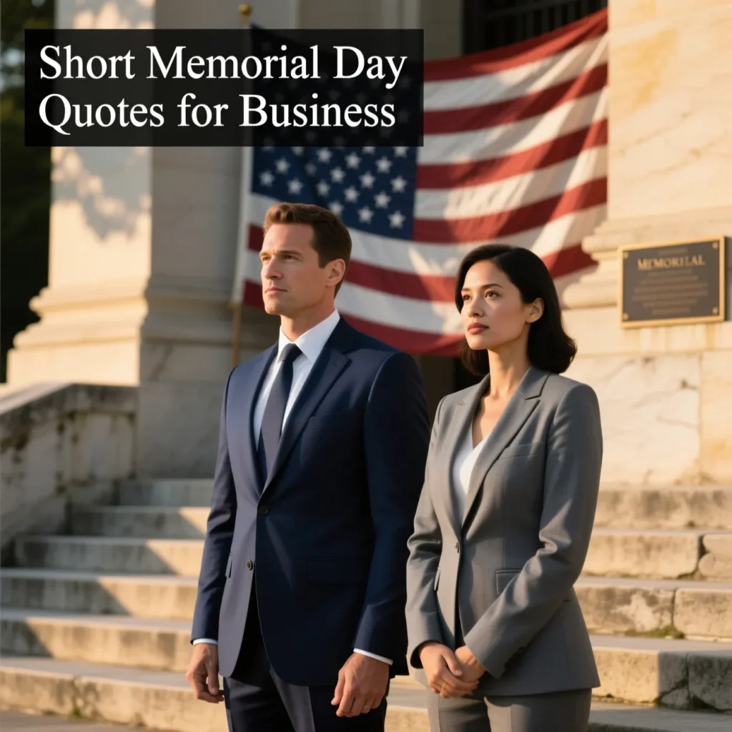 Short Memorial Day Quotes for Business