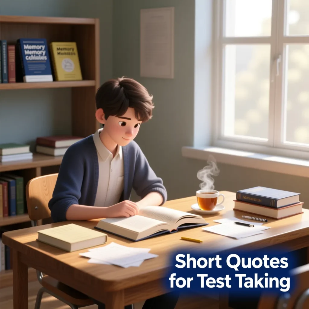 Short Quotes for Test Taking 