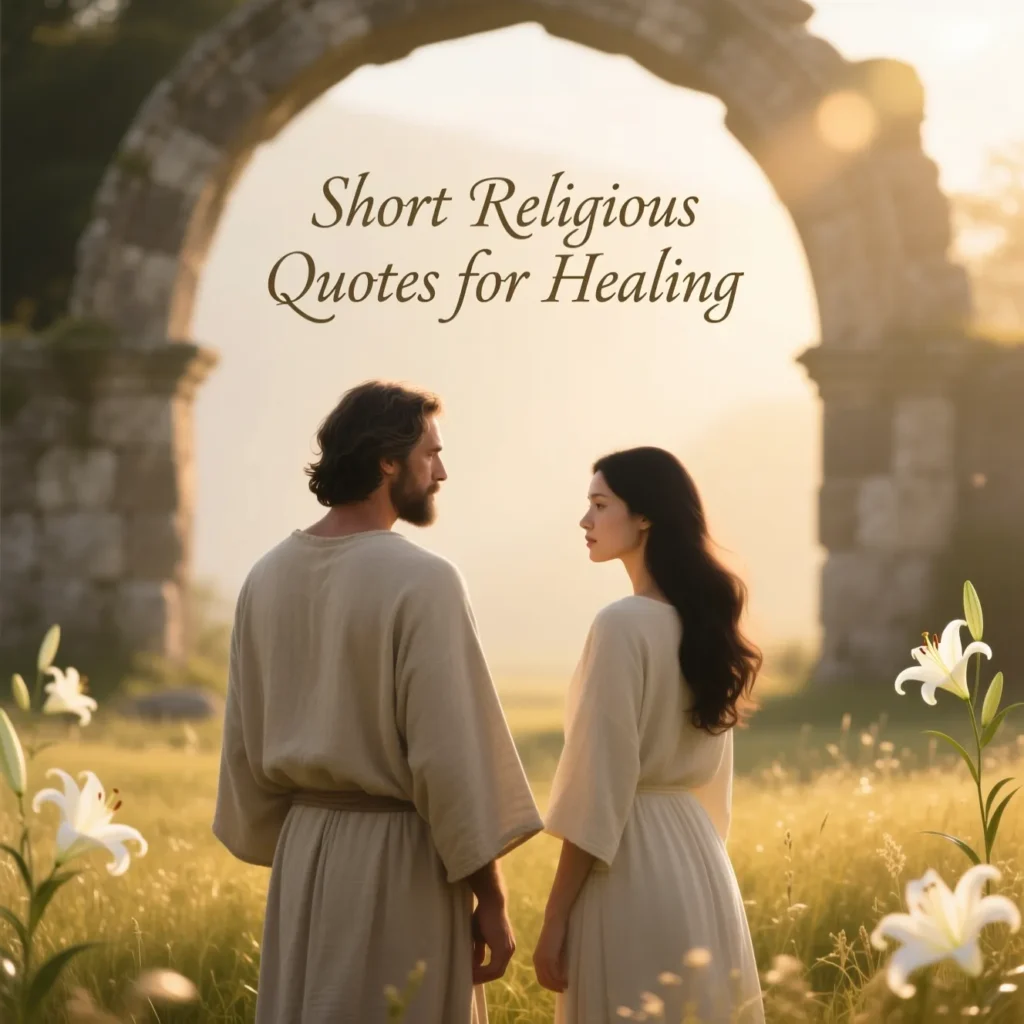 Short Religious Quotes for Healing