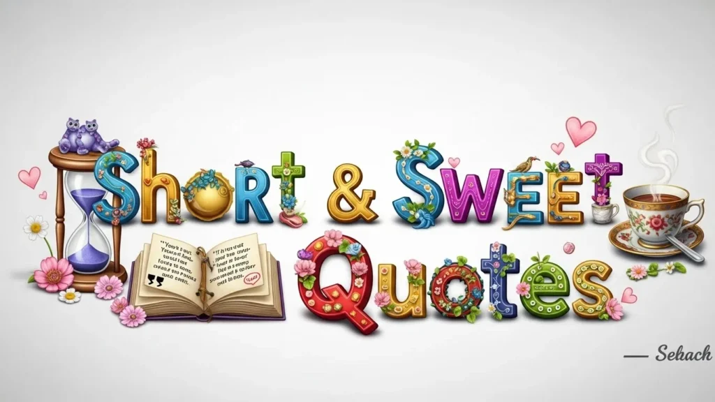 Short & Sweet Quotes
