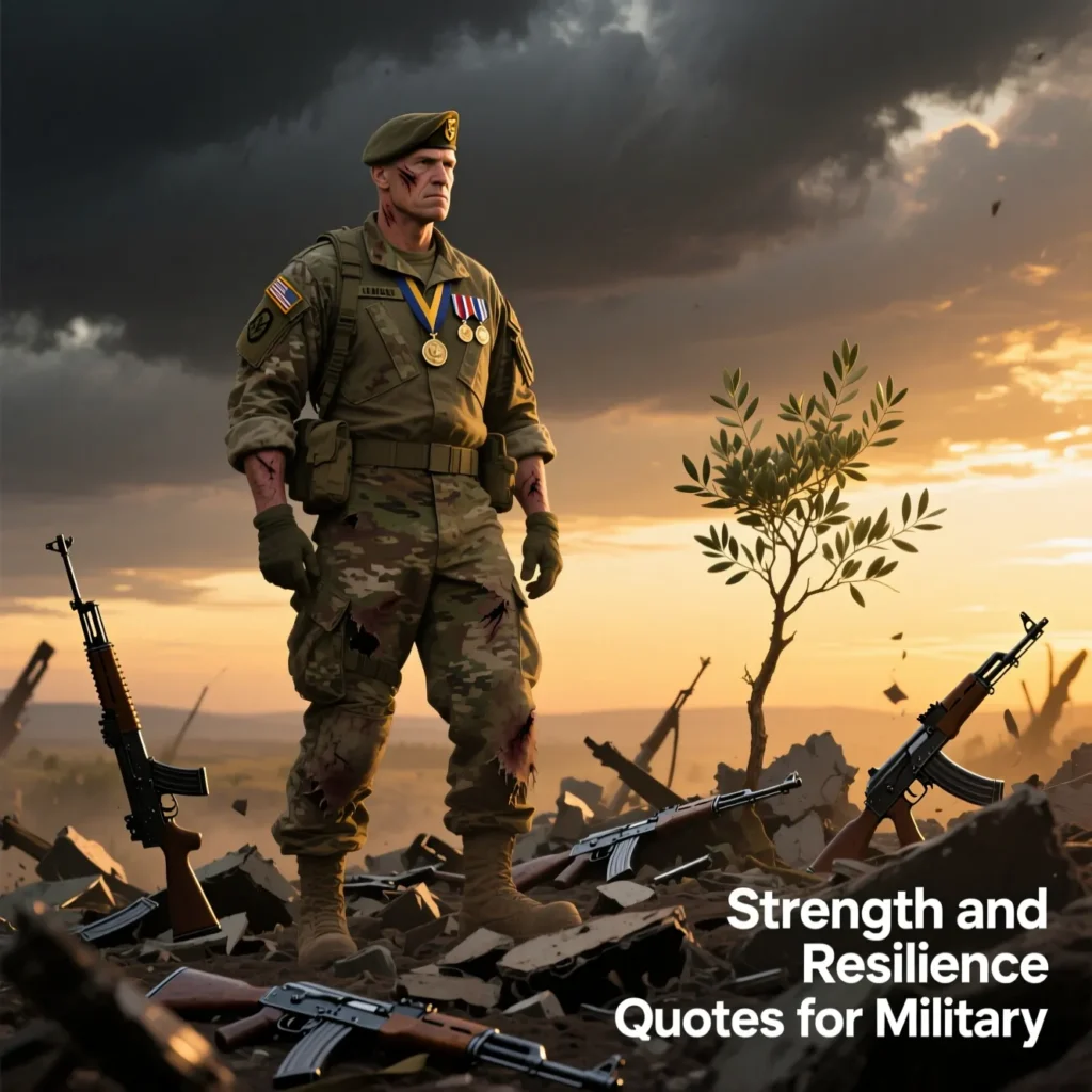 Strength and Resilience Quotes for Military
