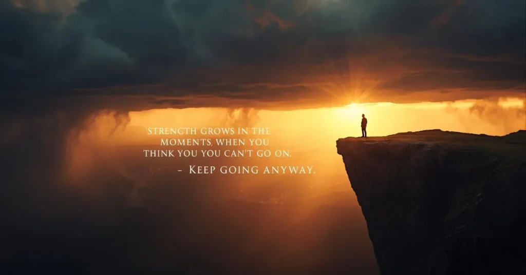 Strength Quotes for Hard Times 