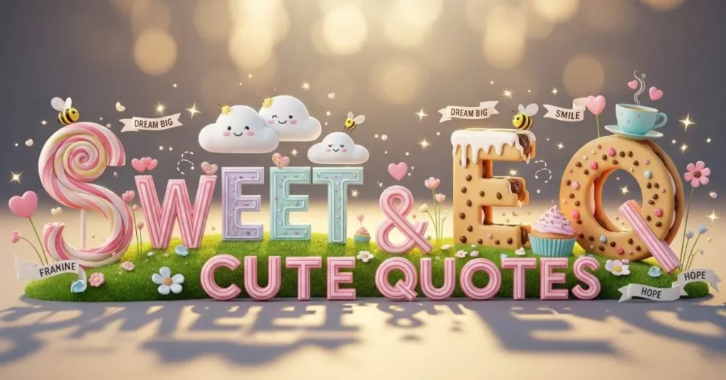 Sweet & Cute Quotes