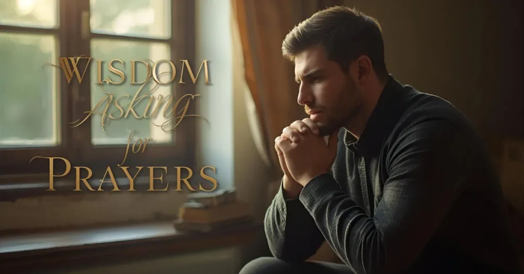 Wisdom Asking for Prayers Quotes