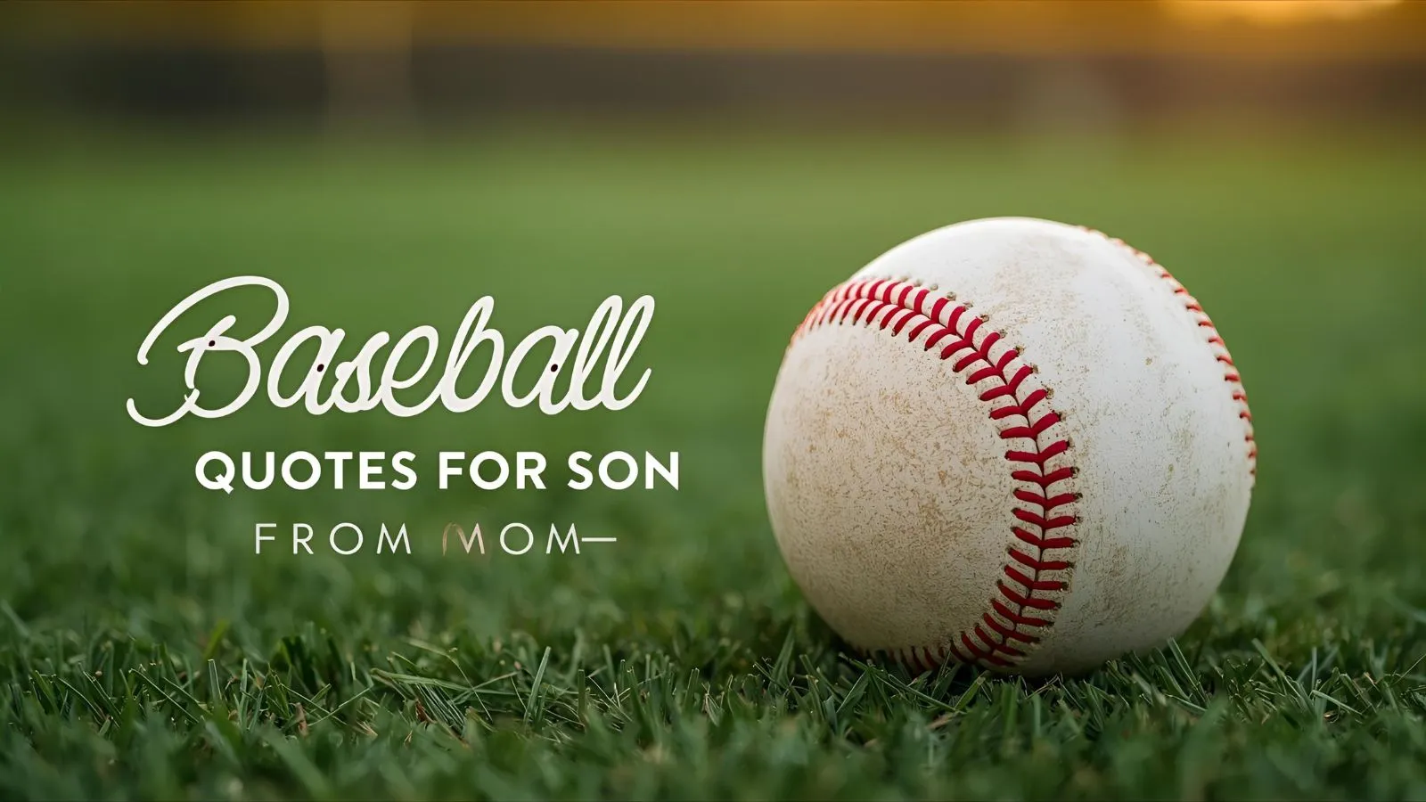 baseball quotes for son from mom