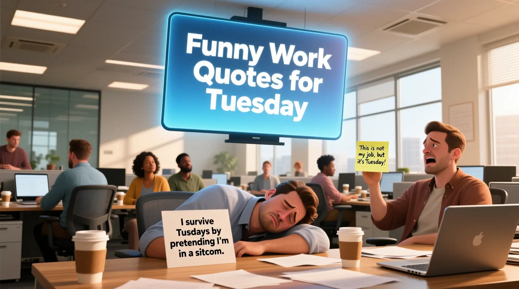 Funny Work Quotes for Tuesday