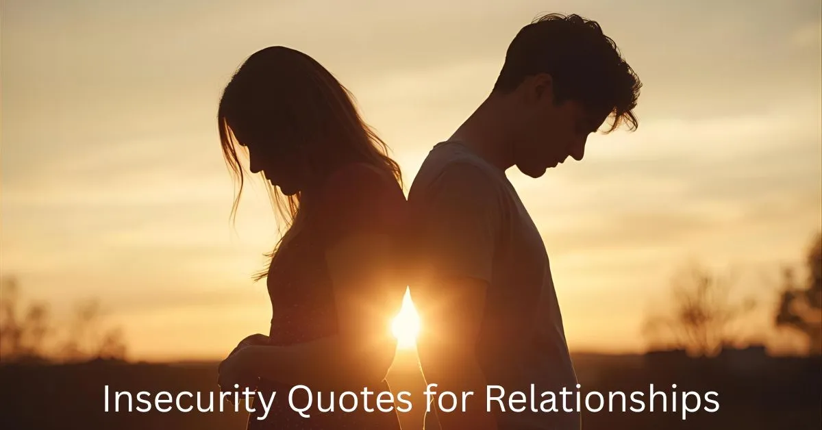 Insecurity Quotes for Relationships
