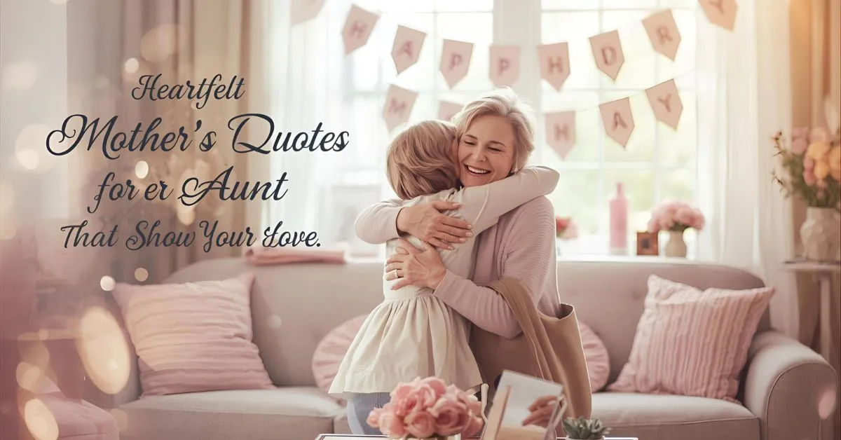 Mother’s Day Quotes for Aunt