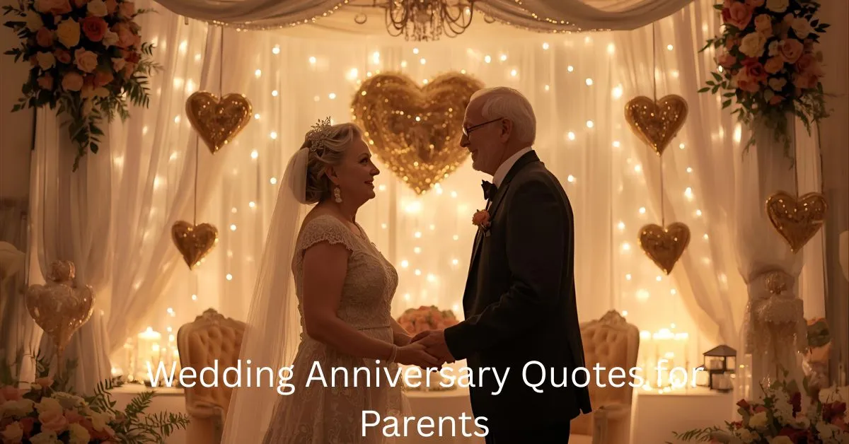 Wedding Anniversary Quotes for Parents