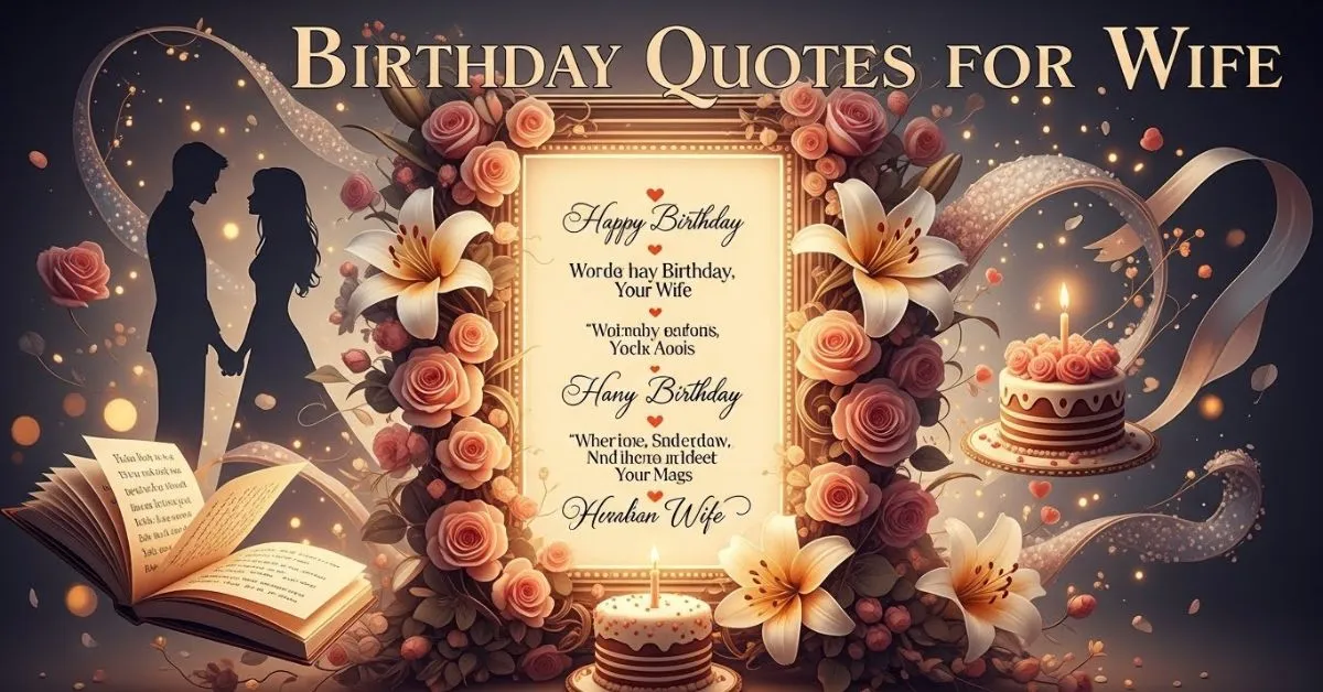 Birthday Quotes for Wife