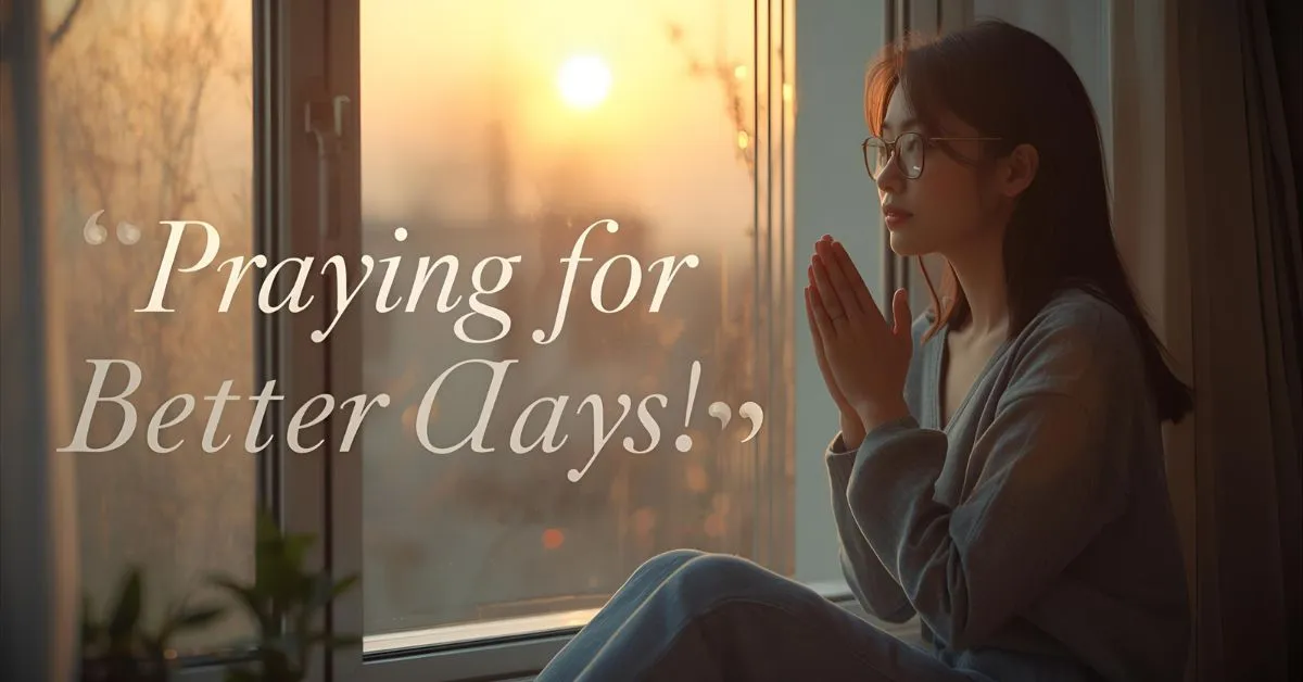 praying for better days quotes