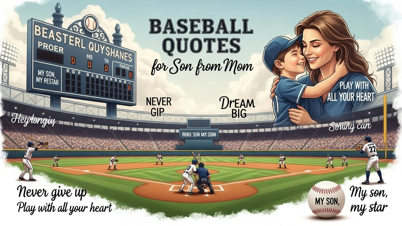 Baseball Quotes for Son from Mom