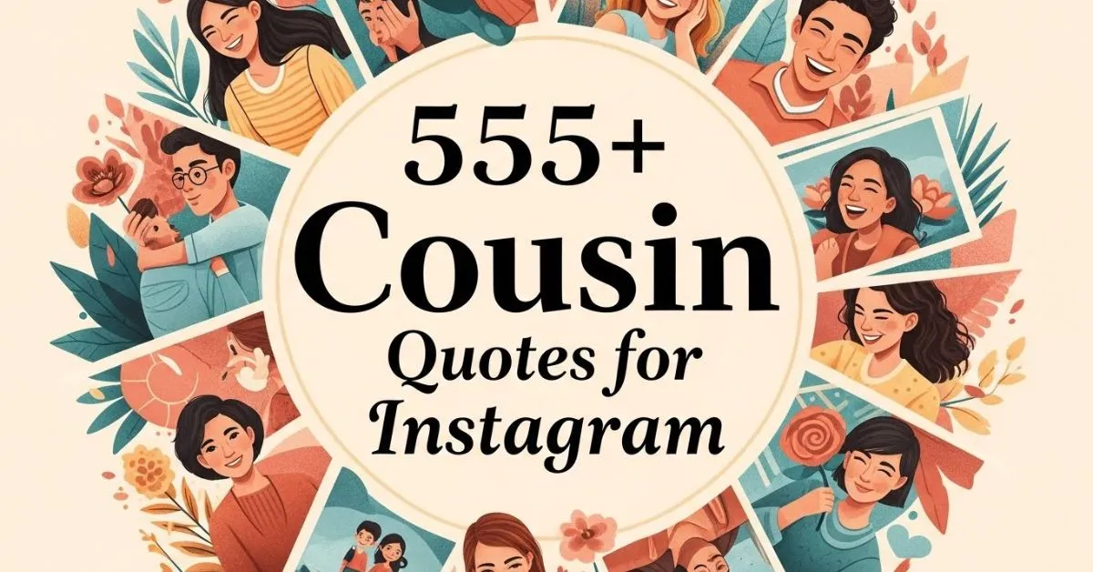 Cousin Quotes for Instagram