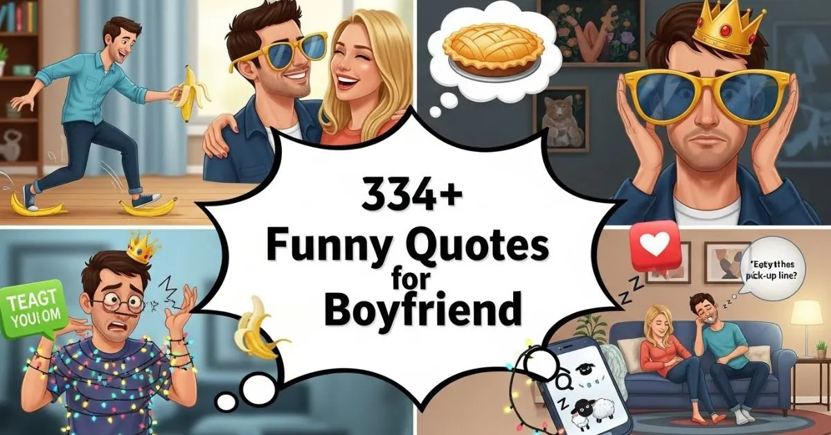 Funny Quotes for Boyfriend