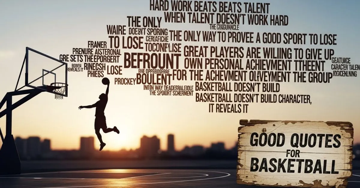 Good Quotes for Basketball