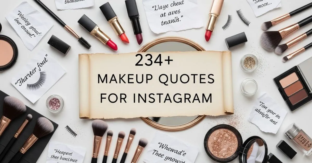 Makeup Quotes for Instagram