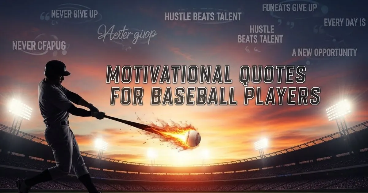 Motivational Quotes for Baseball Players