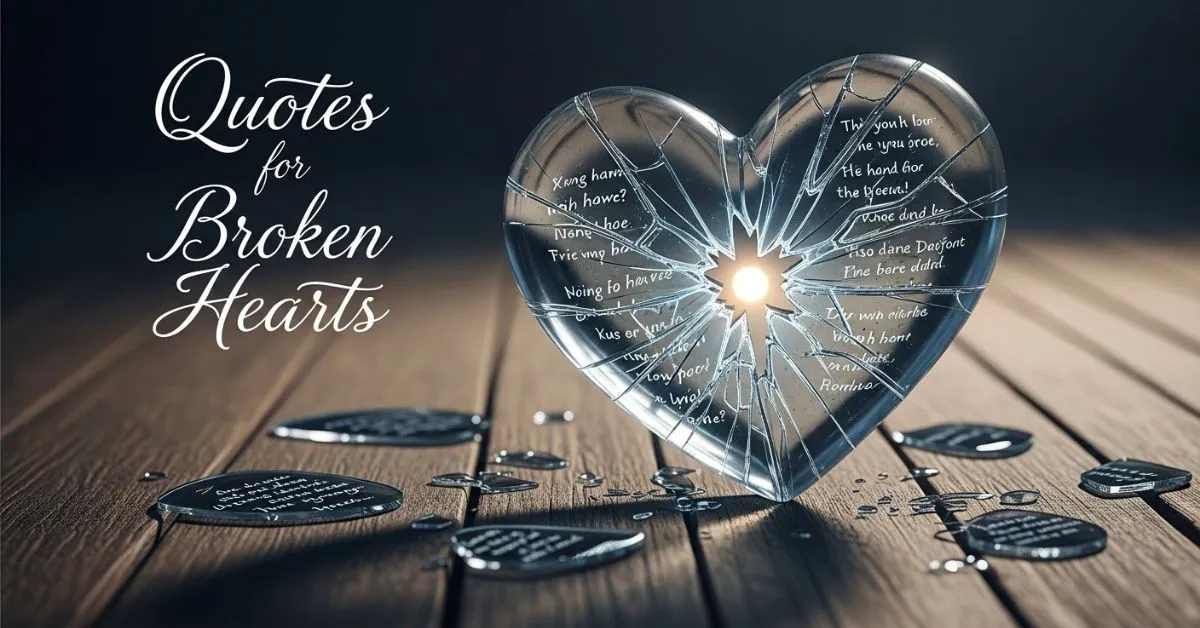 Quotes for Broken Hearts