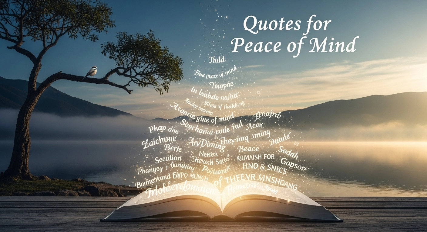 Quotes for Peace of Mind