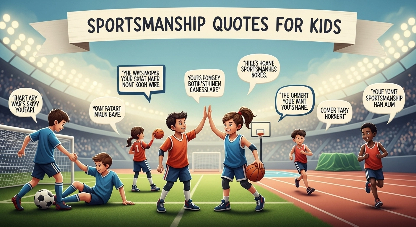Sportsmanship Quotes for Kids