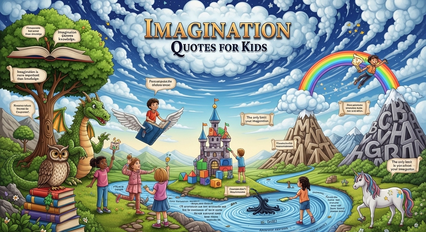 Imagination Quotes for Kids