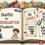 Quotes for Kindergarten Students