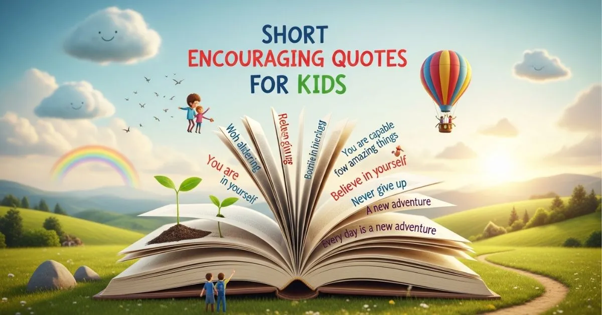 Short Encouraging Quotes for Kids